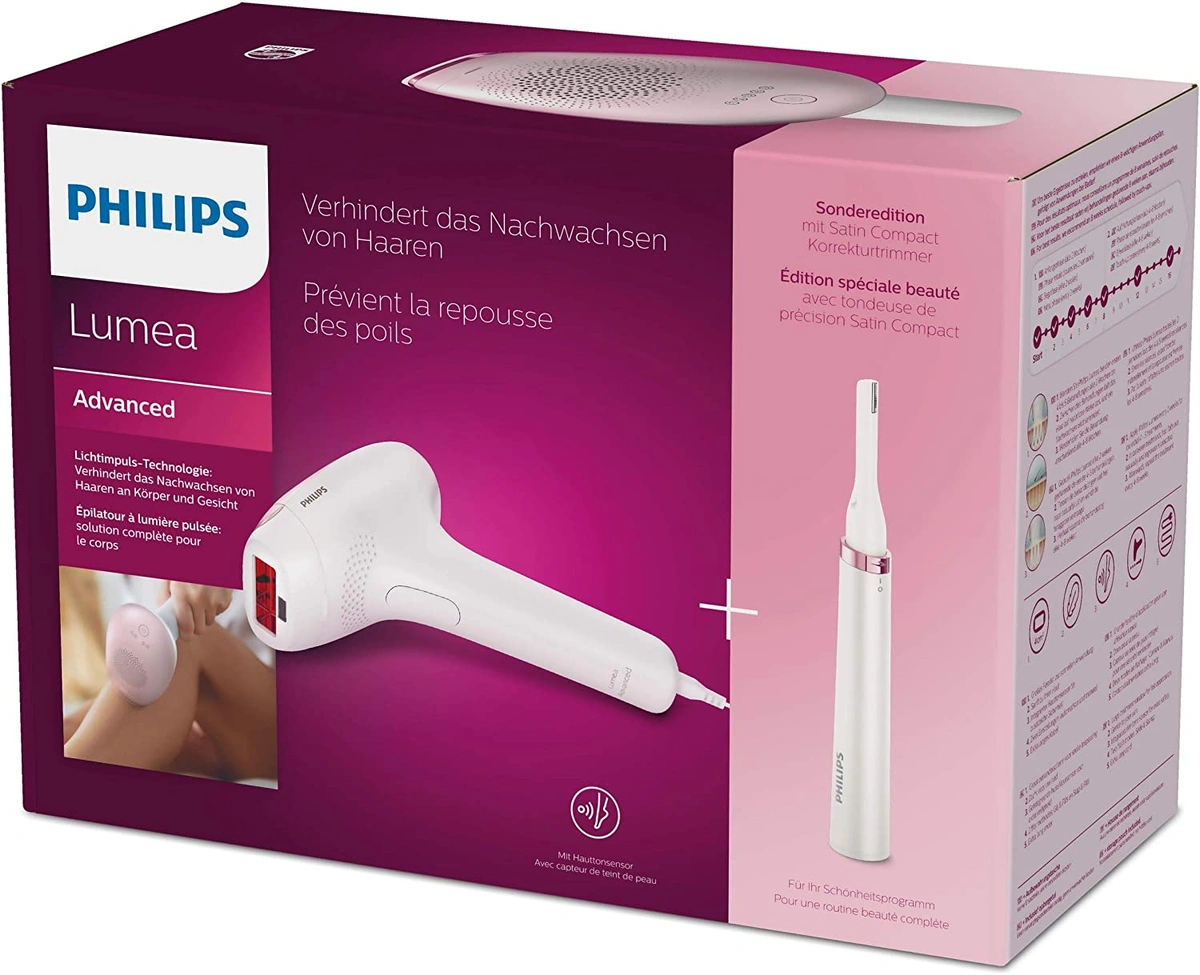 imagen de DEPILADORA PHILIPS LUZ PULSADA LUMEA ADVANCED BRI920/00