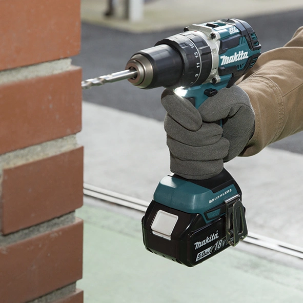 imagen de MAKITA DHP484RTJ Atornillador/taladro percutor 18V-5.0Ah 