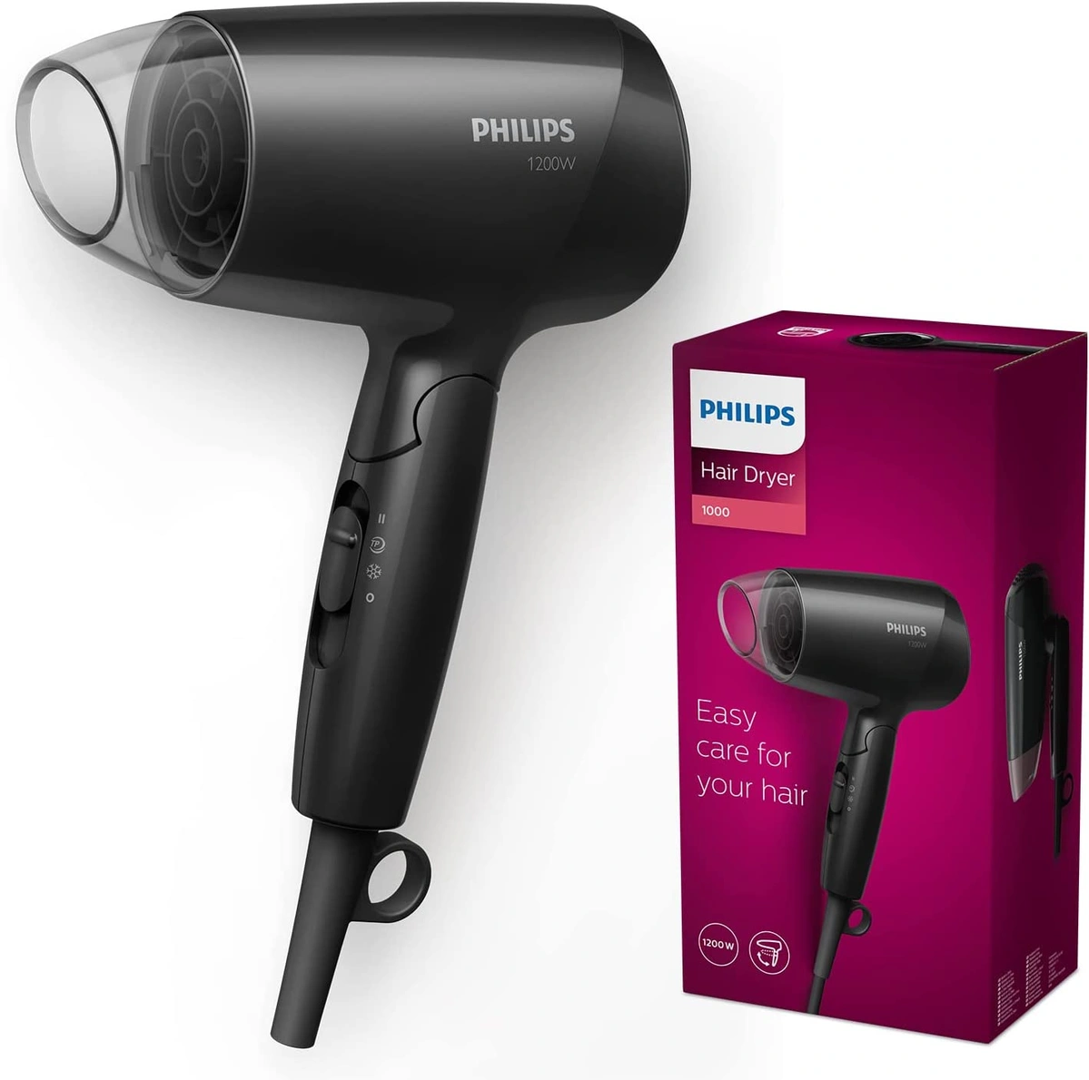 imagen de Secador Compacto de viaje Potencia 1200 W BHC010 Philips 