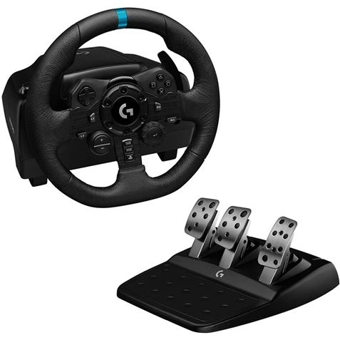 imagen de VOLANTE DE CARRERAS LOGITECH DRIVING FORCE G923 PARA PLAYSTATION/PC