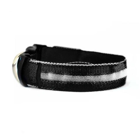 imagen de COLLAR MASCOTAS LED NEGRO TALLA L BIWOND