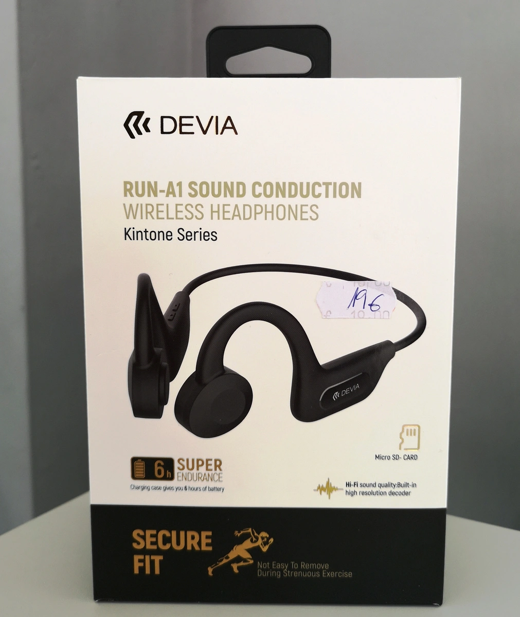 imagen de Auricular bluetooth EM034 Run A1 Sport Kintone Devia 