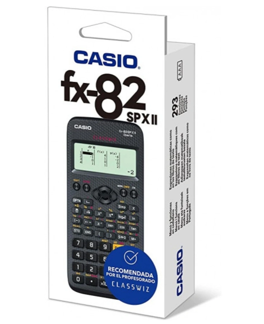 imagen de CALCULADORA CASIO FX-82 SP X II