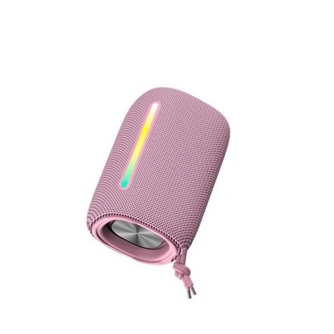 imagen de ALTAVOZ BLUETOOTH CON LED BS-10 ROSA