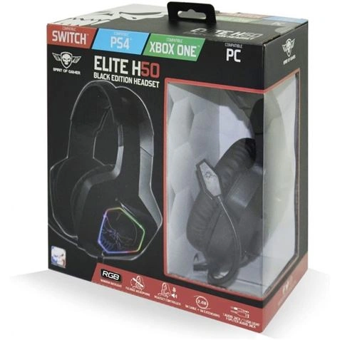 imagen de AURICULARES GAMING MULTIPLATAFORMA ELITE H-50 SPIRIT