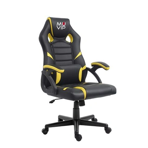 imagen de SILLA GAMING GM1000 NEGRO/AMARILLO MUVIP