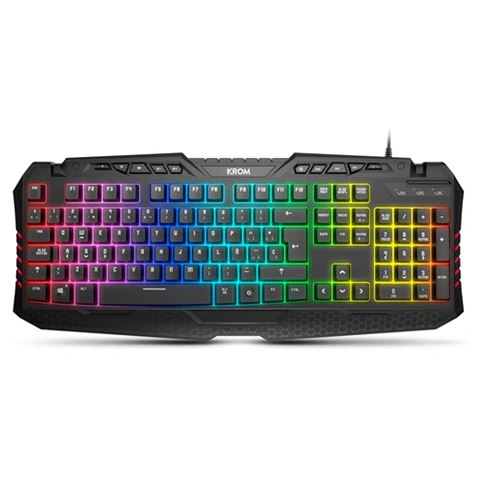 imagen de TECLADO GAMING KROM KYRA RGB 