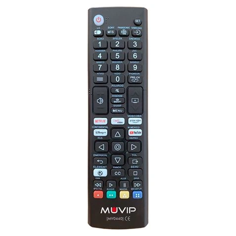 imagen de MANDO A DISTANCIA UNIVERSAL SERIE SMALL SMART TV MUVIP