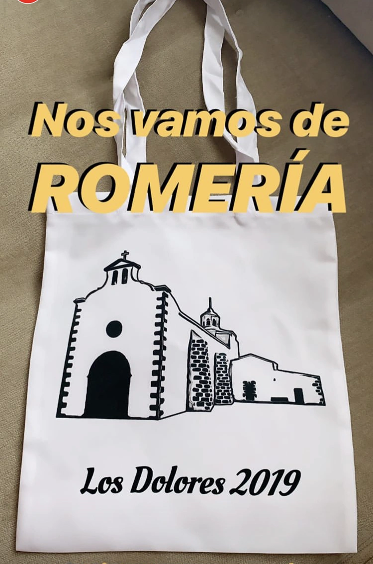 imagen de Bolsa de tela blanca