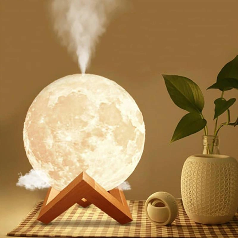 imagen de HUMIDIFICADOR DE AROMA EN FORMA DE LUNA