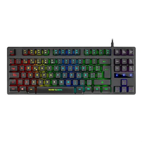 imagen de TECLADO H-MECANICO COMPACTO TKL MARS GAMING MKTKL SWITCH RED MARS GAMING