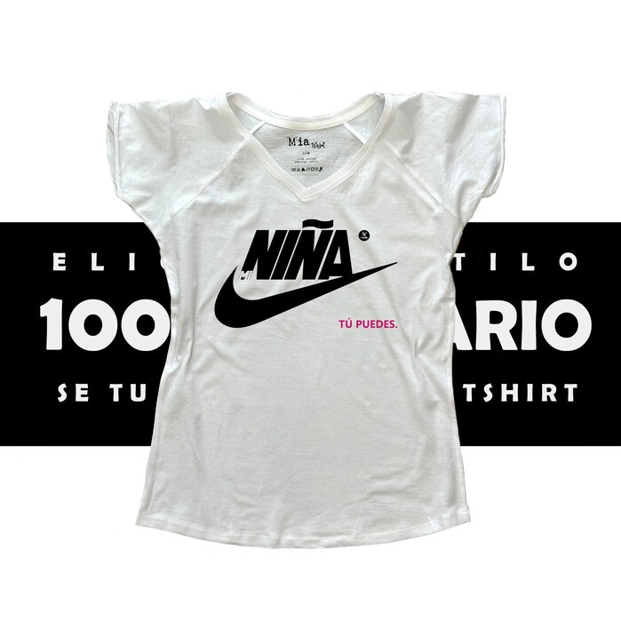 imagen de Mi niña...¡tu puedes! Camiseta Mujer