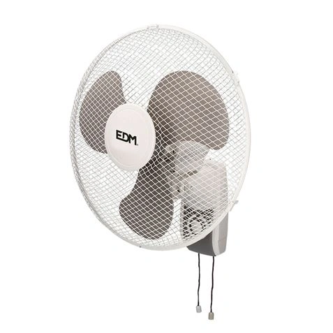 imagen de VENTILADOR PARED BLANCO 45W Ø ASPAS 40CM EDM