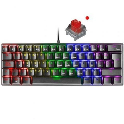 imagen de TECLADO GAMING MECANICO RGB MK60RES MARS GAMING