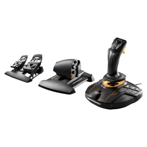 imagen de FLIGHT PACK T.16000M JOYSTICK / PEDALES / MANDO THRUSTMASTER