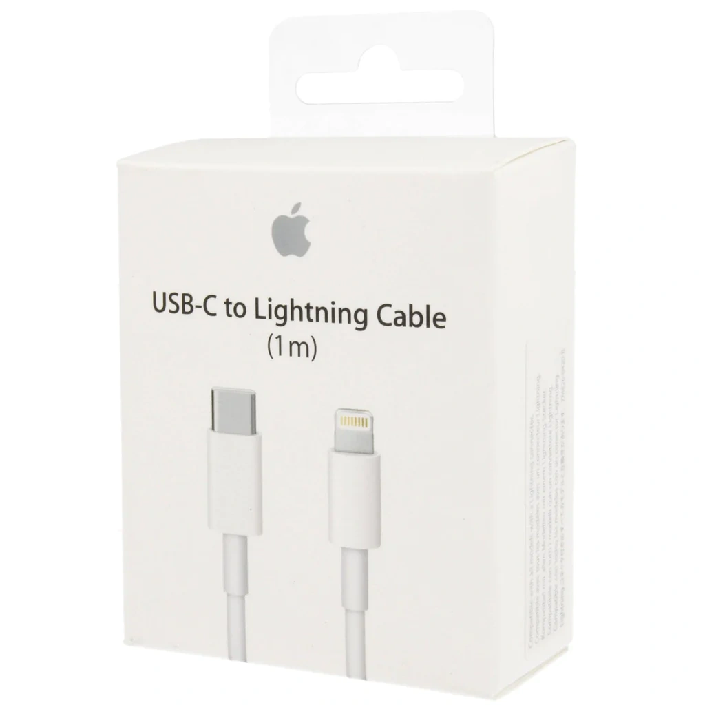 imagen de Cable Original Apple Lightning USB para iPhone/iPad 1m