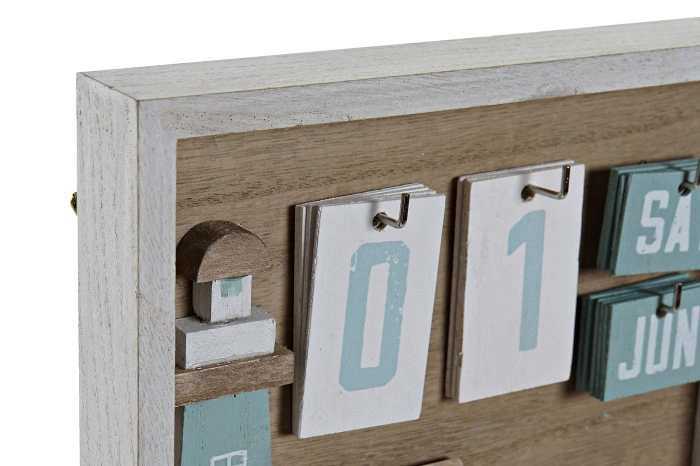 imagen de Calendario manual Faros de madera