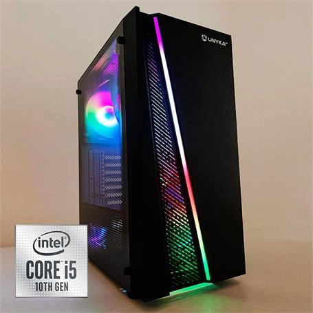 imagen de ORDENADOR GAMING GLAYZE RGB I5 10400/16G/SSD500 NVME/650W