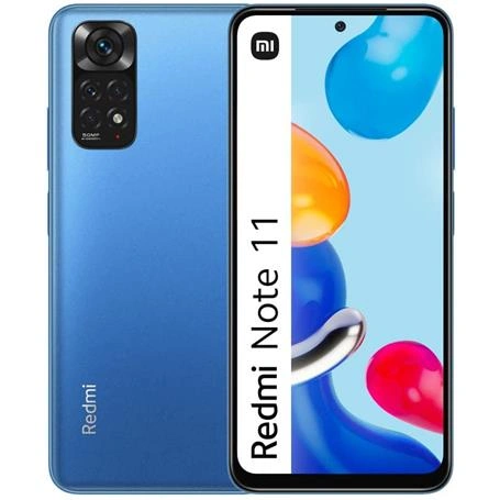 imagen de SMARTPHONE XIAOMI REDMI NOTE 11 6.43 FHD 4GB/128G/50MP/NFC/4G BLUE