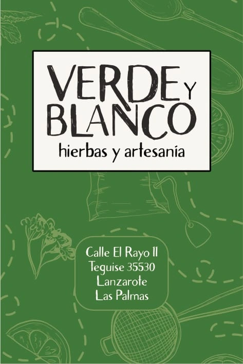 Imagen de verde y blanco - hierbas y artesania