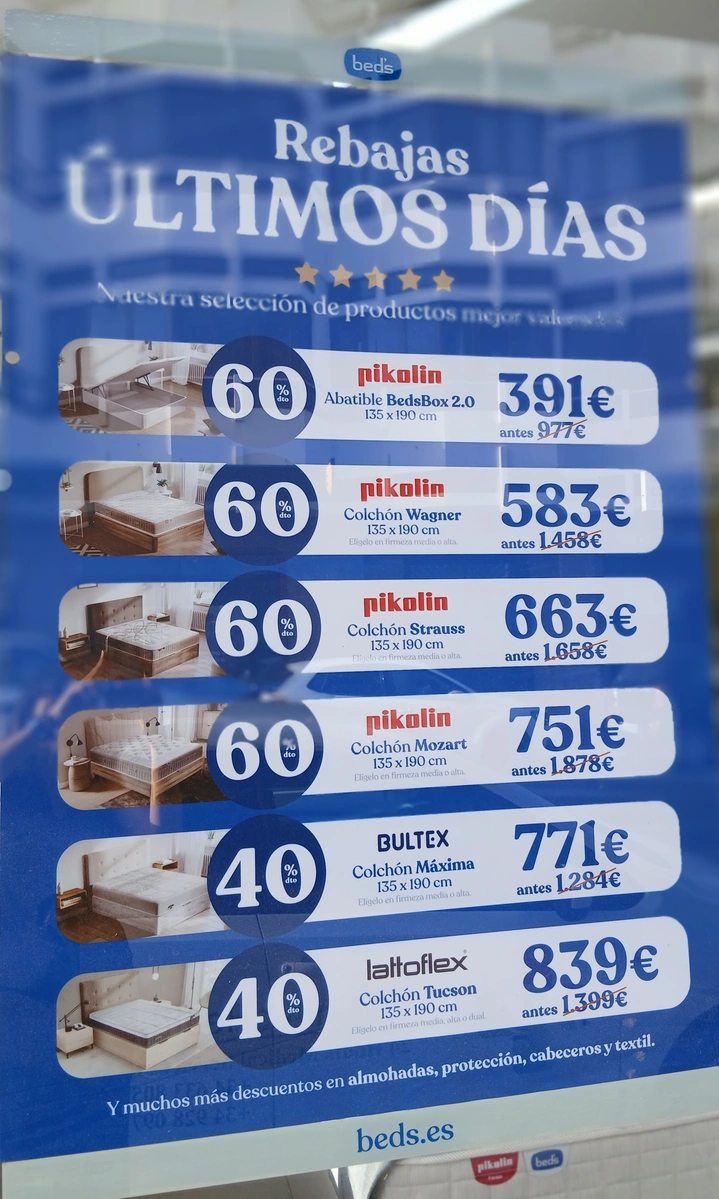 galeria de imágenes de Tienda Bed’s , el descanso de verdad