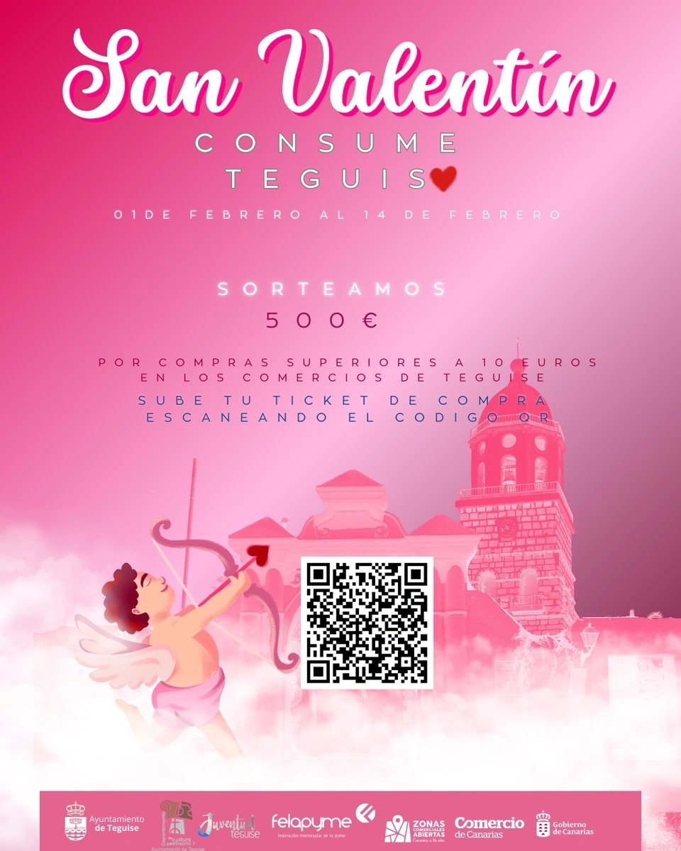 San Valentín, el comercio de Teguise enamora con el regalo perfecto