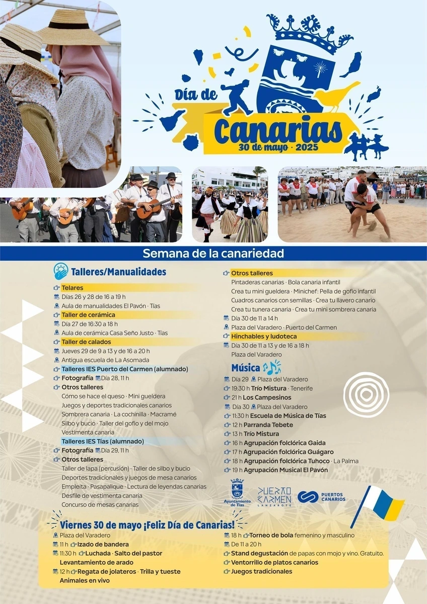 Día de canarias en Tías