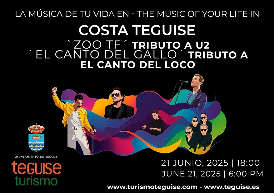 La música de tu vida continúa en Costa Teguise.