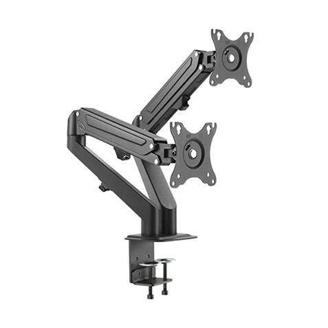 Imagen de: SOPORTE DE MESA 2 MONITORES 17"-27" CON PISTON DE GAS 