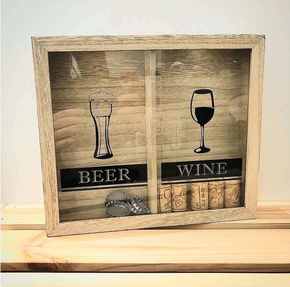 Imagen de: Cuadro para tapones vino y cerveza 