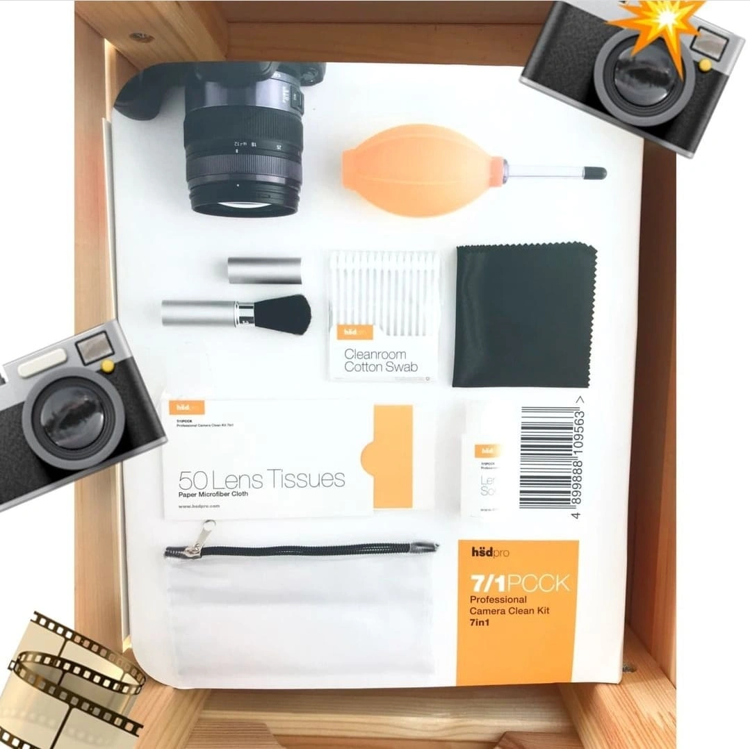 Imagen de: Kit de limpieza para cámara fotográfica 