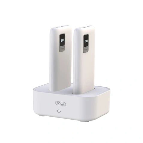 Imagen de: PACK BASE CARGA + 2 X POWERBANK PR151 10000MAH | USB + TIPO C | LCD  