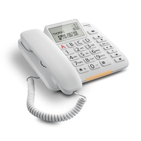 Imagen de: TELEFONO FIJO DL380 BLANCO GIGASET 