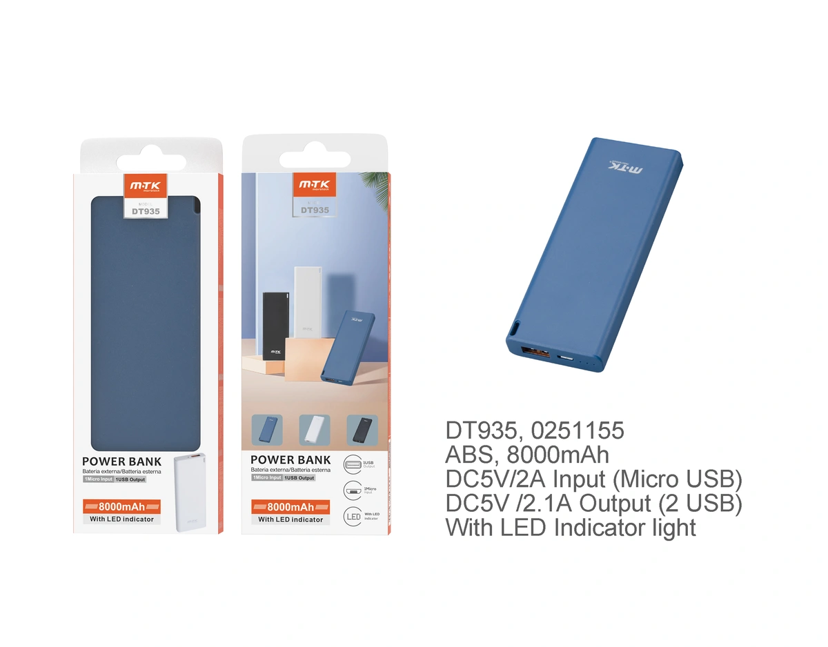 Imagen de: Power Bank Neptuno 8000mAh DT935  