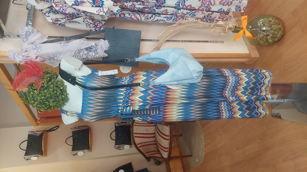 Imagen de: Vestido estampado lino 