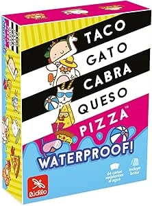 Imagen de: JUEGO TACO, GATO, CABRA, QUESO, PIZZA (WATERPROOF) 